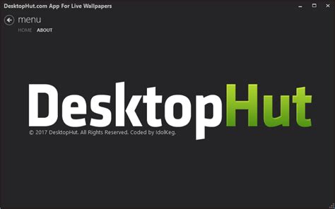 Desktophut app